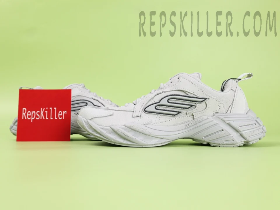 Balenciaga Monday Shoe in Light Grey