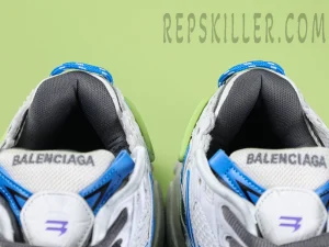 Balenciaga Runner Sneaker in White:Blue:Green:Purple12