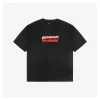 Balenciaga × Sup Red Box Logo Collab Lettering T-shirt
