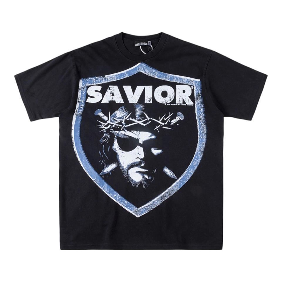 HELLSTAR STUDIOS Bigger Than Satan Retro Graphic T-shirt