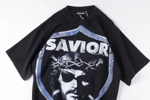 HELLSTAR STUDIOS Bigger Than Satan Retro Graphic T-shirt6