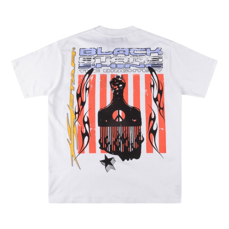 HELLSTAR STUDIOS Black Icons Graphic T-shirt