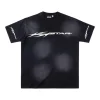 HELLSTAR STUDIOS Bold Logo Washed Cotton T-shirt (Black/White)