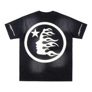 HELLSTAR STUDIOS Bold Logo Washed Cotton T-shirt