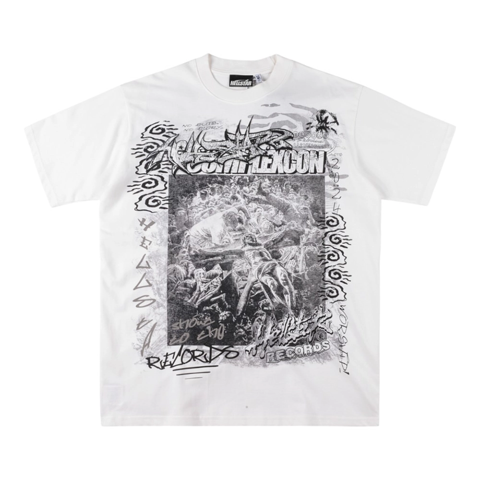 HELLSTAR STUDIOS ComplexCon 2024 Graphic Print T-shirt