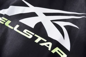 HELLSTAR STUDIOS Glow-in-the-Dark Logo Washed Cotton T-shirt3