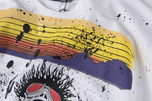 HELLSTAR STUDIOS Gradient Rock Tie-Dye Graphic T-shirt7