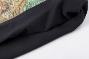 HELLSTAR STUDIOS Graffiti Portrait Graphic Cotton T-shirt11