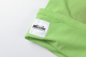 HELLSTAR STUDIOS “Green Flame Emblem” Vintage Wash Logo T-shirt11