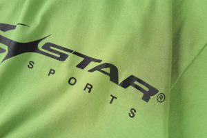 HELLSTAR STUDIOS “Green Flame Emblem” Vintage Wash Logo T-shirt7