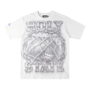HELLSTAR STUDIOS “HOLY STATE / NO GUTS NO GLORY” Graphic T-shirt