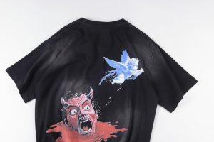 HELLSTAR STUDIOS King of Rock and Roll Graphic Cotton T-shirt2