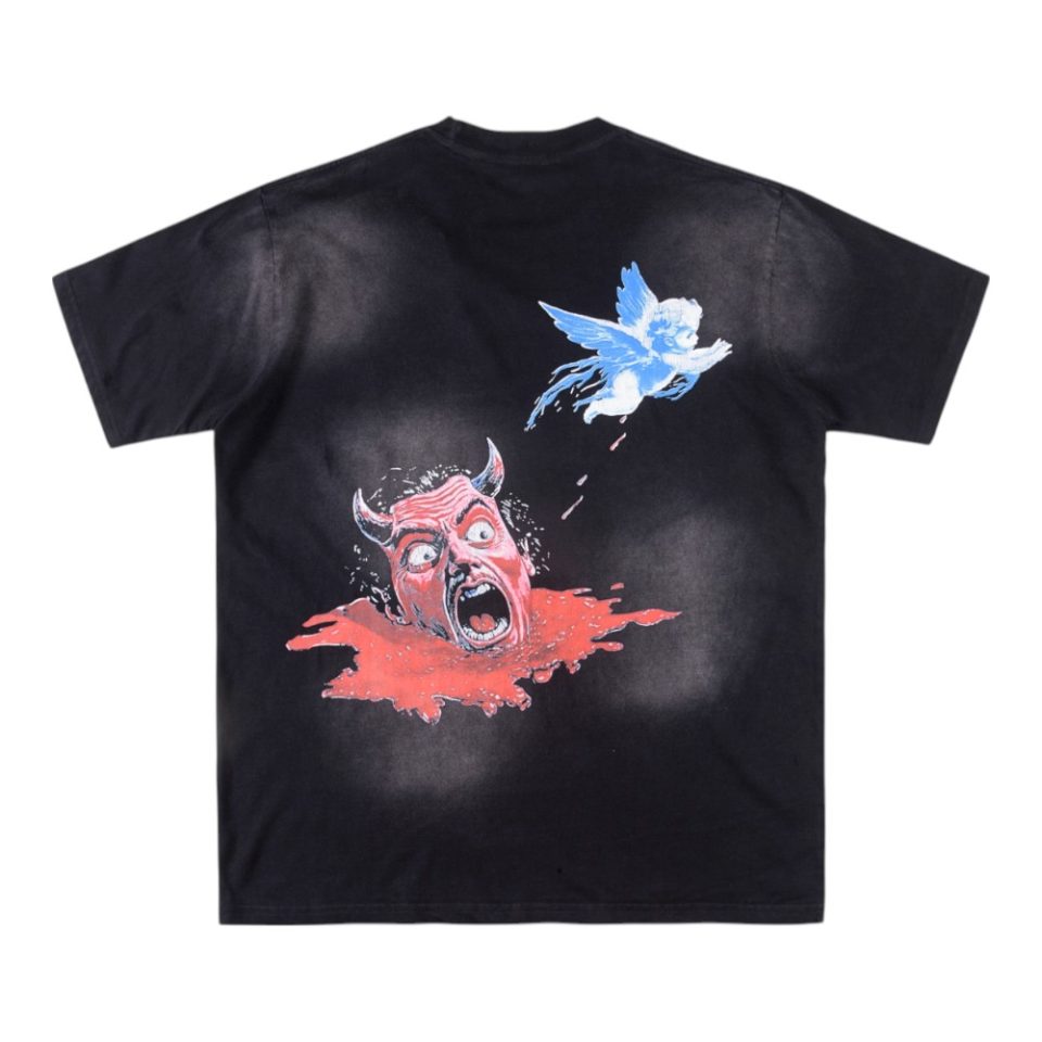 HELLSTAR STUDIOS King of Rock and Roll Graphic Cotton T-shirt