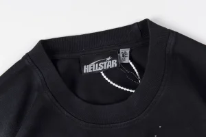 HELLSTAR STUDIOS “Path to Paradise” Washed Graphic Rhinestone T-shirt3