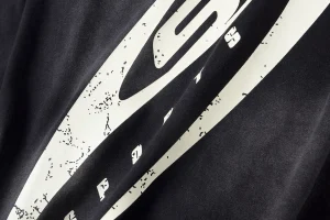 HELLSTAR STUDIOS “Star Sports” Vintage Washed Logo T-shirt4