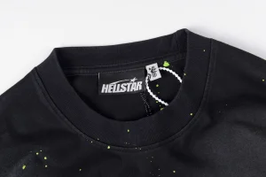 HELLSTAR STUDIOS War Ready Graffiti Text Cotton T-shirt12
