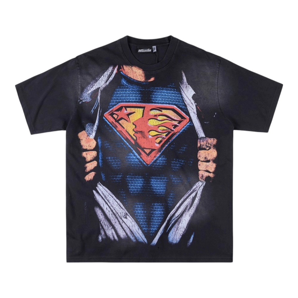 Hellstar Halloween Superhero Logo T-Shirt