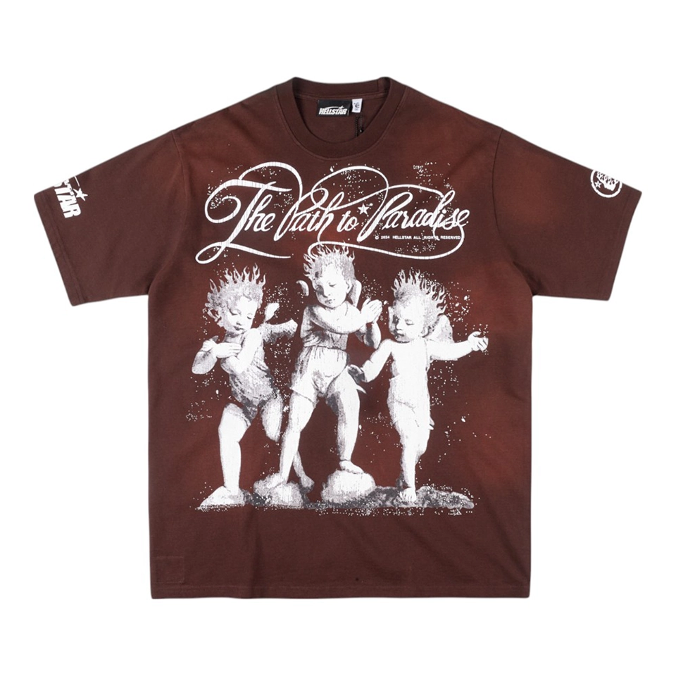 Hellstar Studios Cherubs Print T-shirt