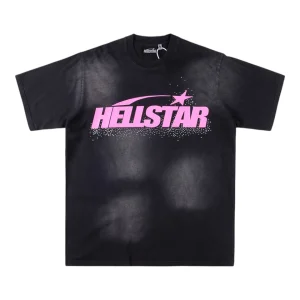 Hellstar Studios Gel Sport Logo T-shirt Pink