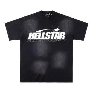 Hellstar Studios Gel Sport Logo T-shirt Black