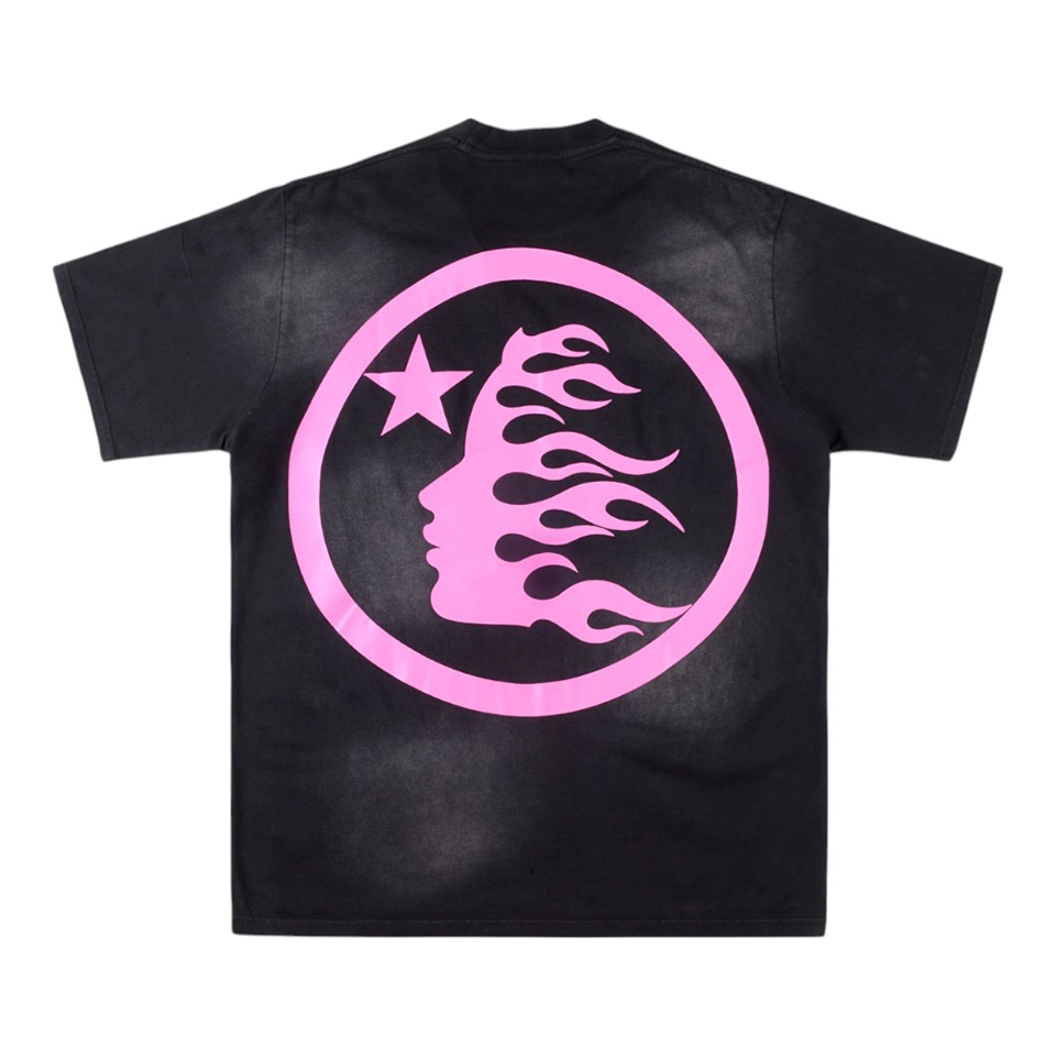 Hellstar Studios Gel Sport Logo T-shirt Pink