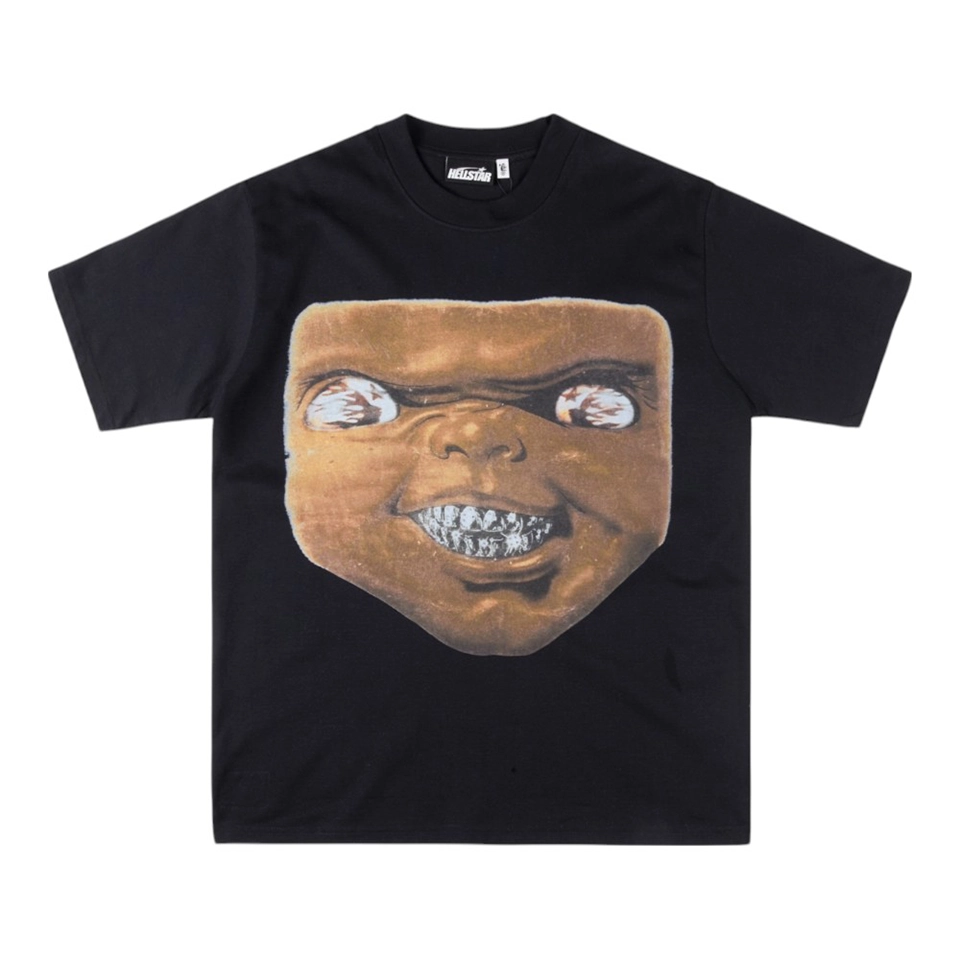 Hellstar Studios Halloween Graphic Cotton T-shirt