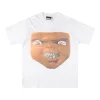 Hellstar Studios Halloween Graphic Cotton T-shirt (White/Black)