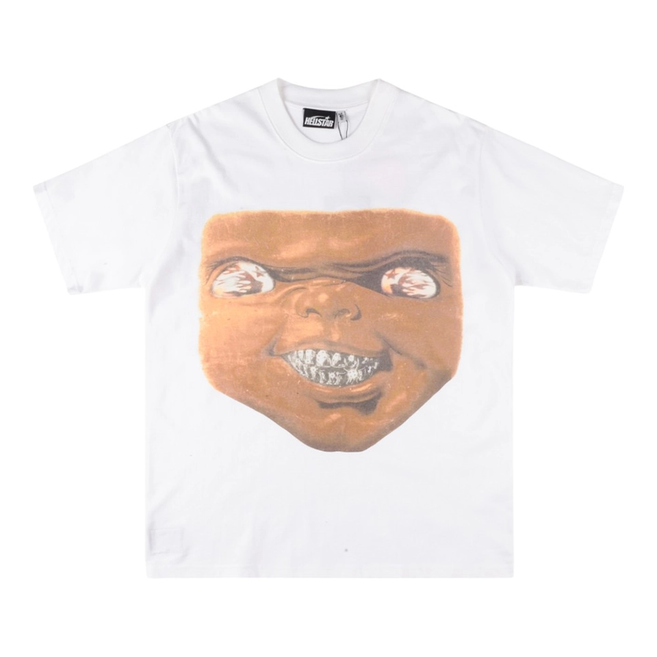 Hellstar Studios Halloween Graphic Cotton T-shirt