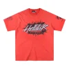 Hellstar Studios Records Logo T-shirt (Orange/White)