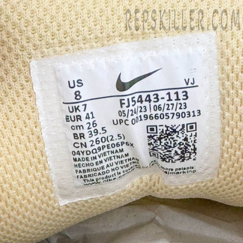 P‑6000 “Athletic Department” Coconut Milk / Medium Blue