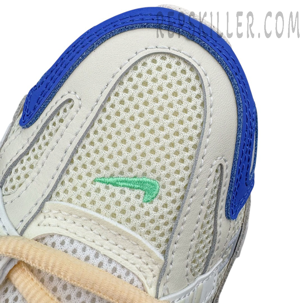 P‑6000 “Athletic Department” Coconut Milk / Medium Blue