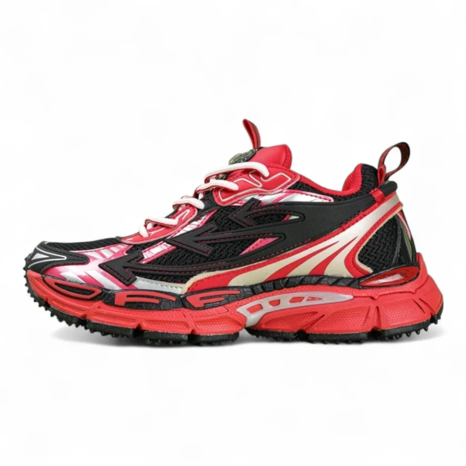 Off-White c/o Virgil Abloh Be Right Back Track Runner Black/Red