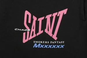 Front side Logo print Black