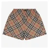 BBry Diagonal Check Knight Patch Shorts