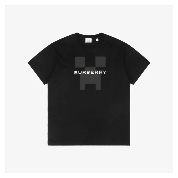 BBry Pixel B Logo Print T-shirt