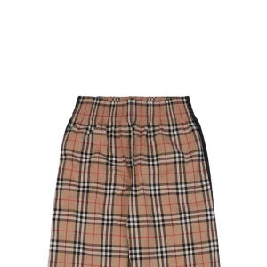 BBry Side Panel Vintage Check Pants