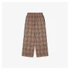 BBry Side Panel Vintage Check Pants