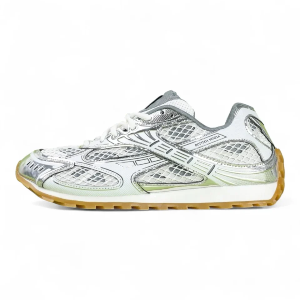 BV Orbit Sneaker Silver / White / Optic White