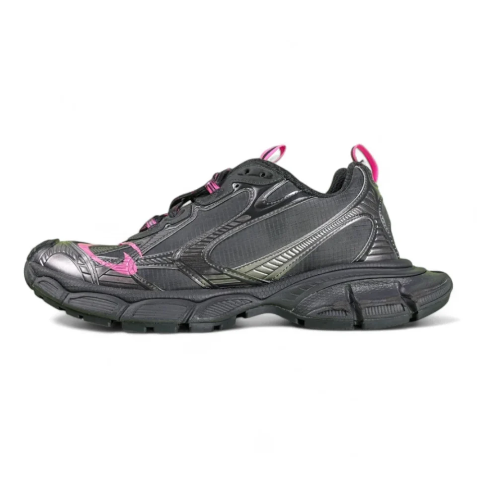 Balenciaga 3XL Runner Sneaker in Black/Grey/Pink