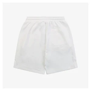 Balenciaga Gothic Letter Print Cotton Fleece Shorts18.jpeg
