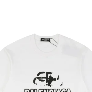 Balenciaga Graffiti Lock-Up Puff Print T-shirt