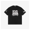 Balenciaga Graffiti Logo Print T-shirt (Black/White)