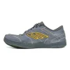 Balenciaga Hamptons Worn-out Sneaker in Grey/Yellow