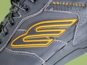 Balenciaga Hamptons Worn-out Sneaker in Grey:Yellow11