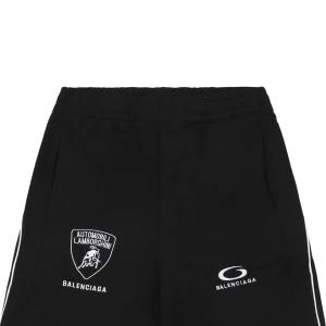 Balenciaga x Lamborghini Co-Branded Embroidered Sports Shorts4.jpeg