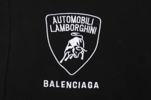Balenciaga x Lamborghini Co-Branded Embroidered Sports Shorts7.jpeg