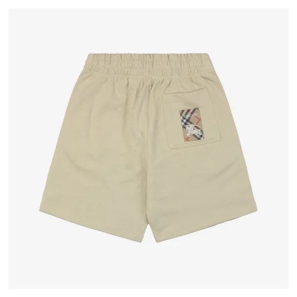 Burberry Vintage Check & Equestrian Knight Appliqué Shorts
