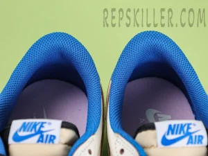 Fragment Design x Travis Scott x Air Jordan 1 Retro Low OG SP 'Sail Military Blue'13
