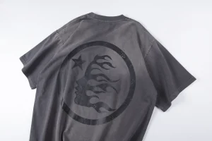 HELLSTAR Studios Large Logo Washed Cotton T-shirt10
