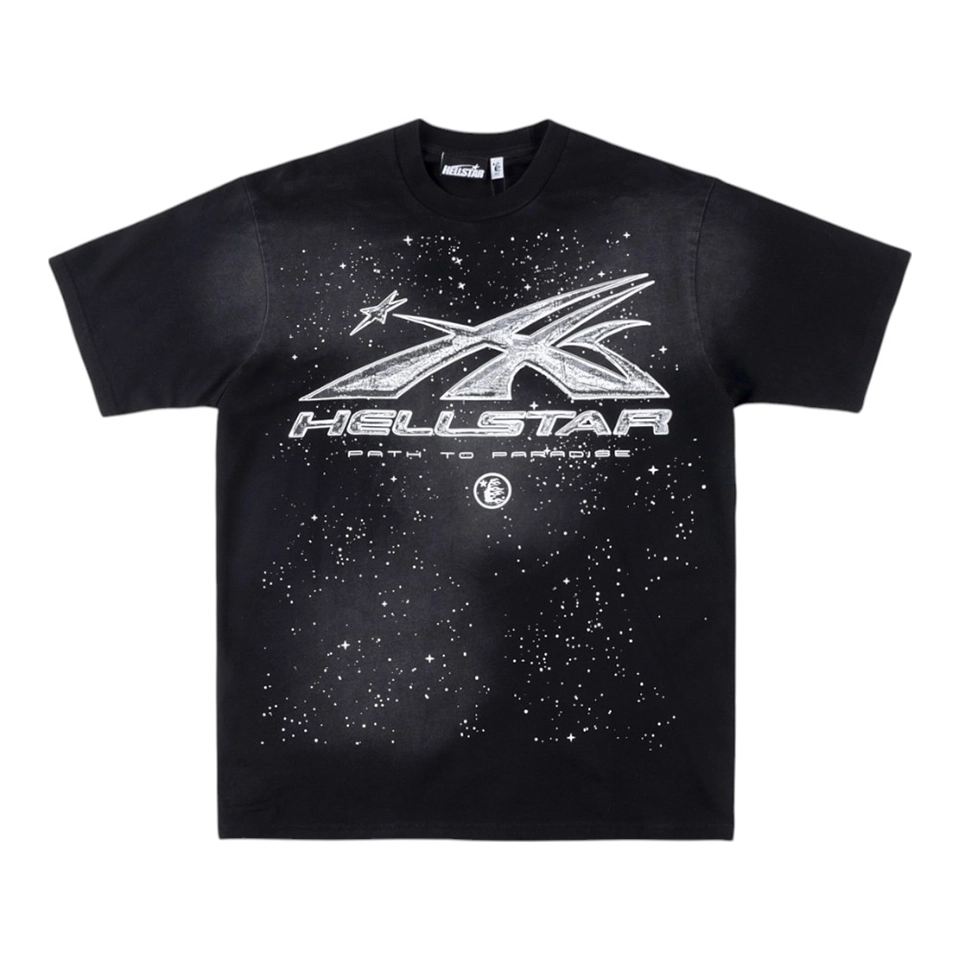 Hellstar Brain Graphic Vintage Washed T-shirt